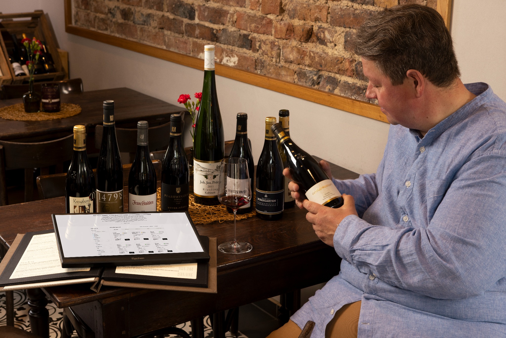 Weinexperte Thorsten Rech stellt eine persönliche Auswahl deutscher Weine zusammen
